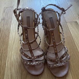 Studded Tan Sandals
